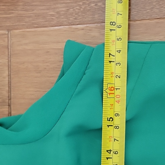 Thakoon For Target Dresses Colorblock Emerald Green & Navy Shift Dress Medium - Picture 8 of 9